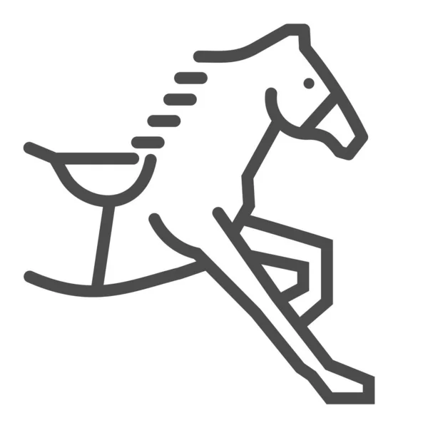 Pferd Rennen Quadratische Vektorsymbole — Stockvektor