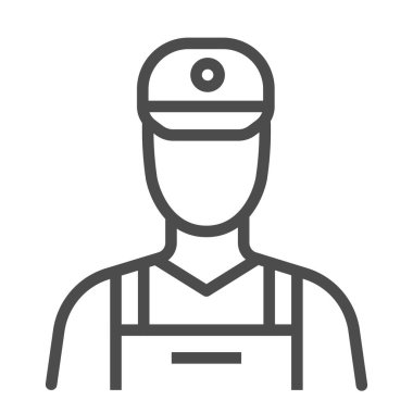 Otomatik mekanik simgesi, kare satır vektör simgesi.