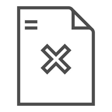 Geri al, kare çizgi vektör simgesi.