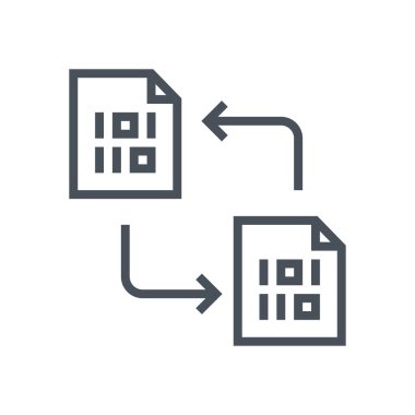 Veri değişimi, Aktarım simgesi