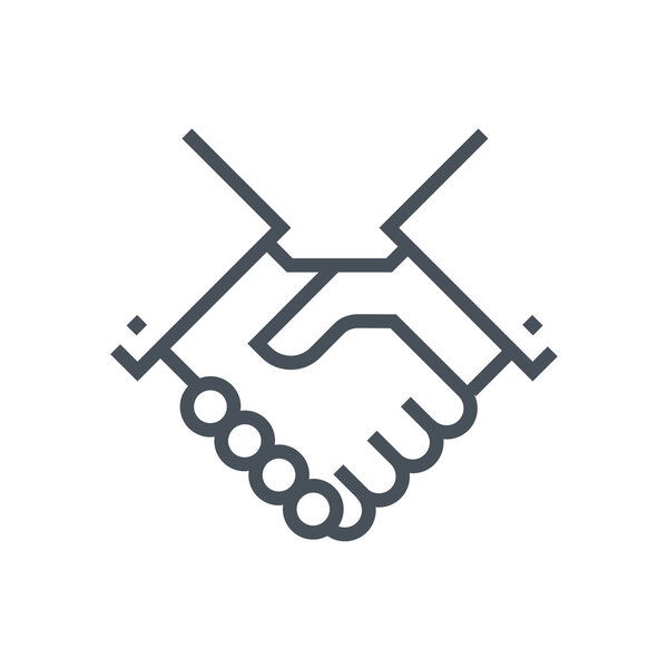 Hand shake icon