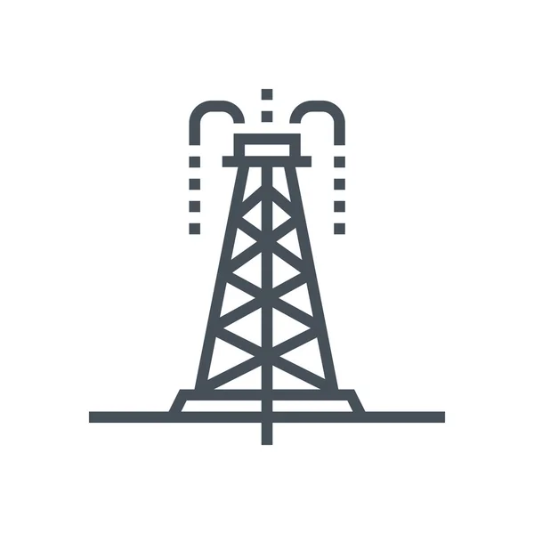 Drilling rig icon — Stock Vector