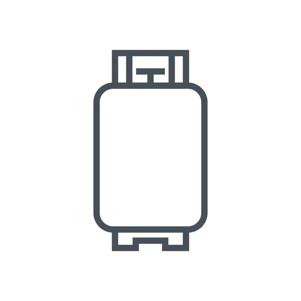 Gas tank pictogram — Stockvector