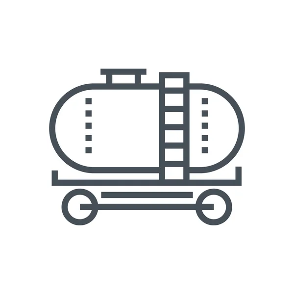 Gas tank pictogram — Stockvector