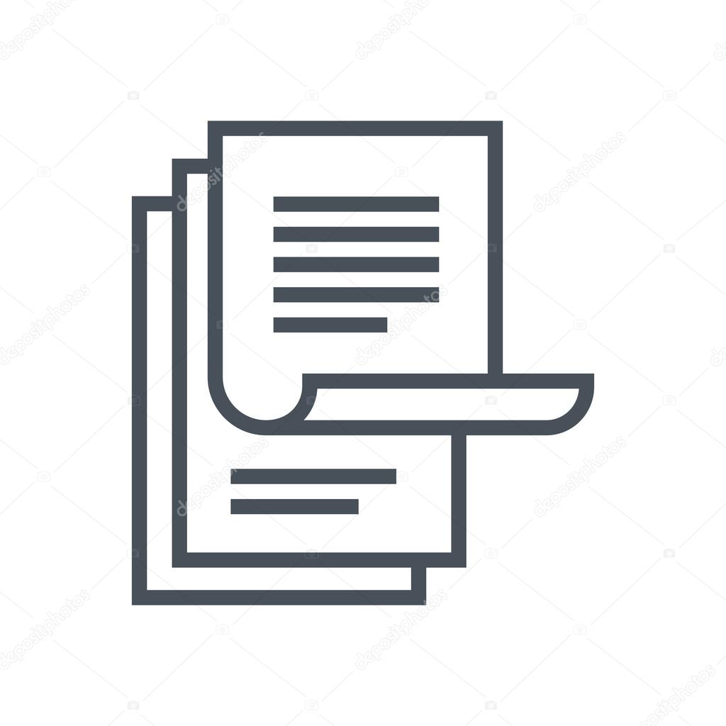 Paperwork theme icon