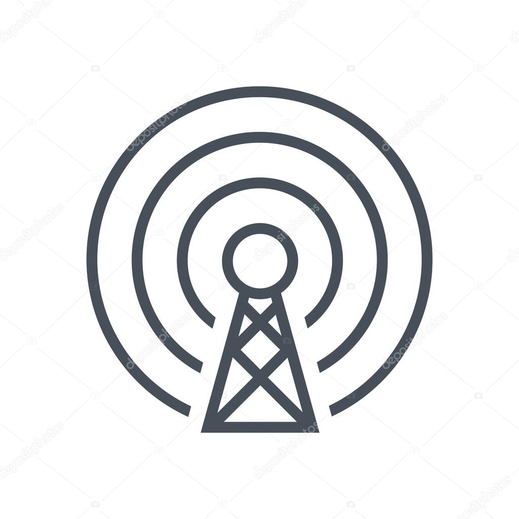 Broadcasting theme icon