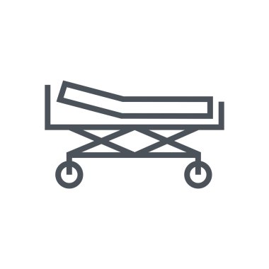 hastane yatak simgesi