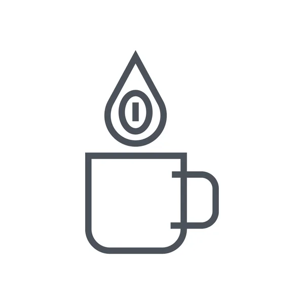 Coffee theme icon — Stock Vector