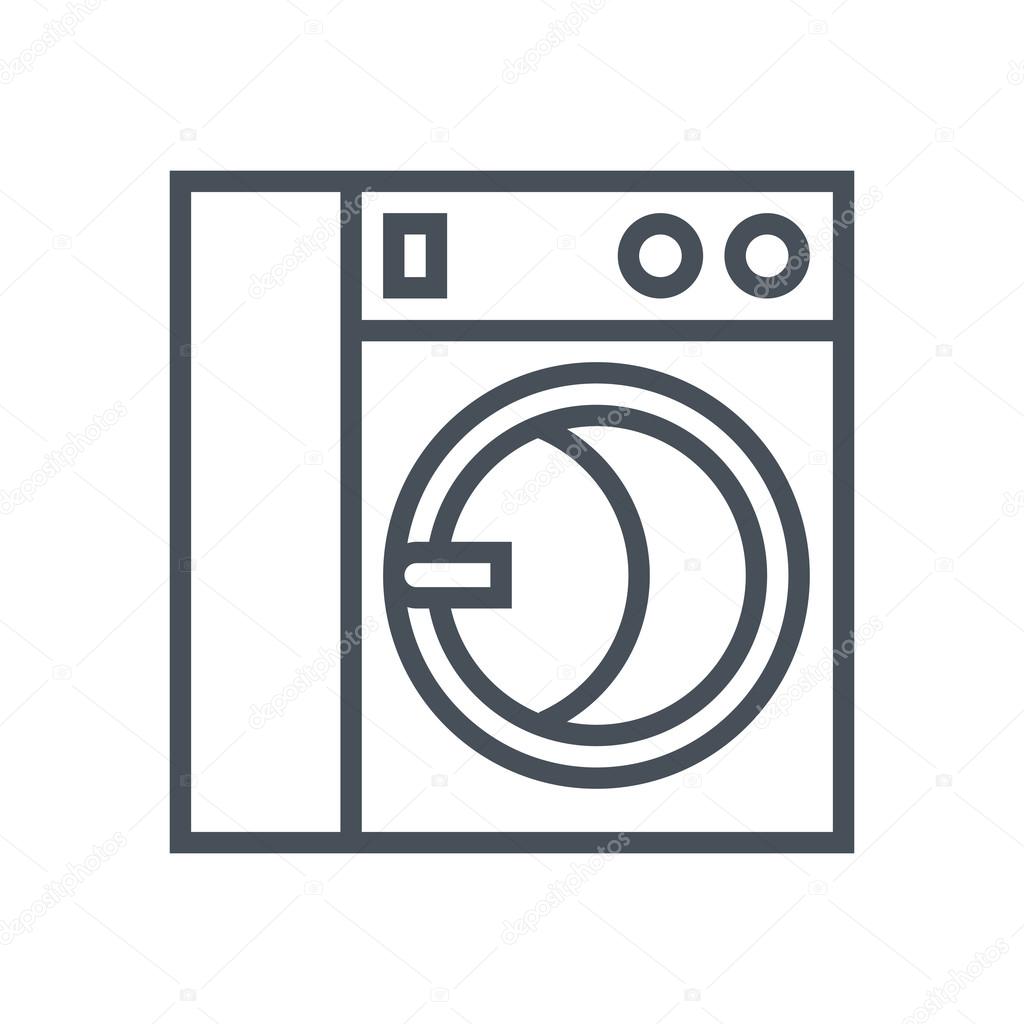 Washing machine icon 