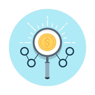 Affiliate marketing theme, flat style, colorful, vector icon