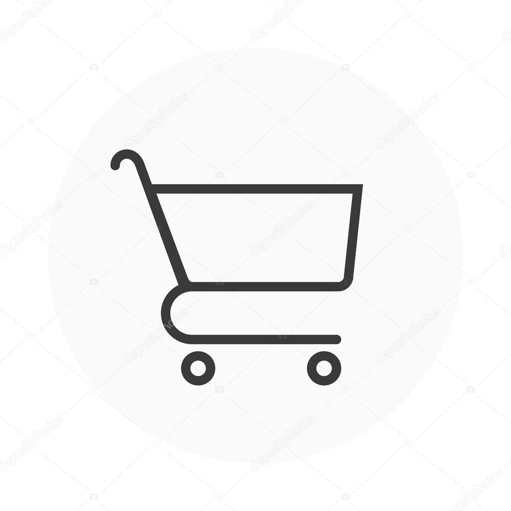 Shopping cart icon