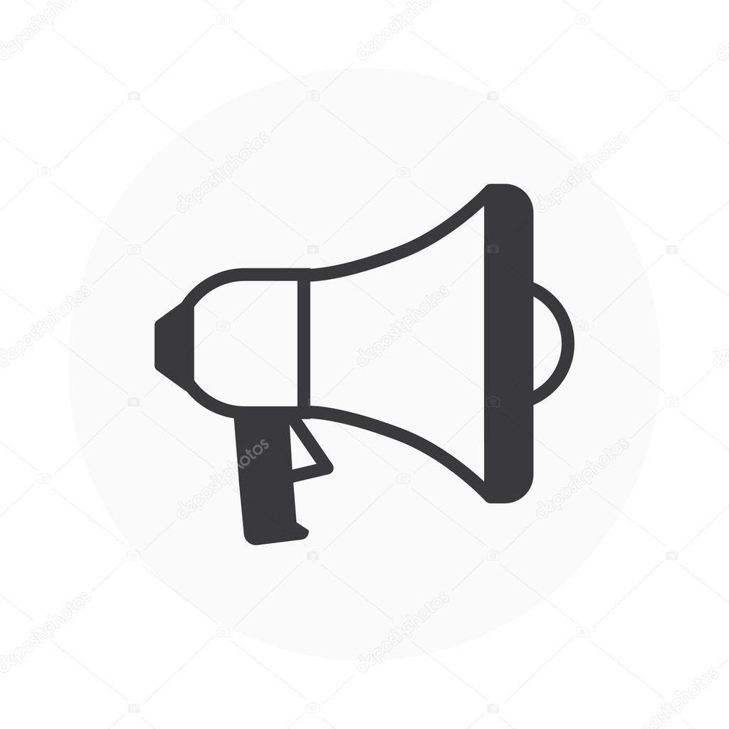 Promotion, megaphone icon