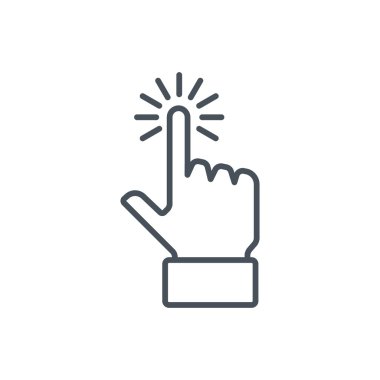 Multi değmek, el, parmak, jest simgesi