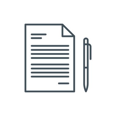 Contract icon theme icon