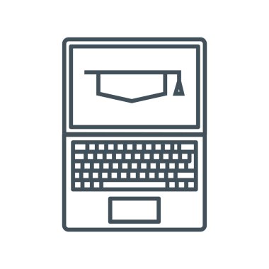 Internet eğitim simgesini