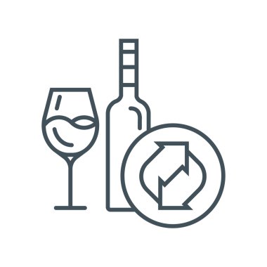 Geri dönüşüm cam kutsal kişilerin resmi