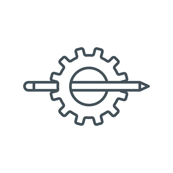 Opleiding thema pictogram — Stockvector