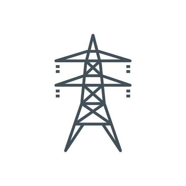 Icono de tema de electricidad — Archivo Imágenes Vectoriales
