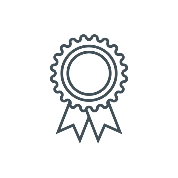Prêmio, ícone de emblema — Vetor de Stock