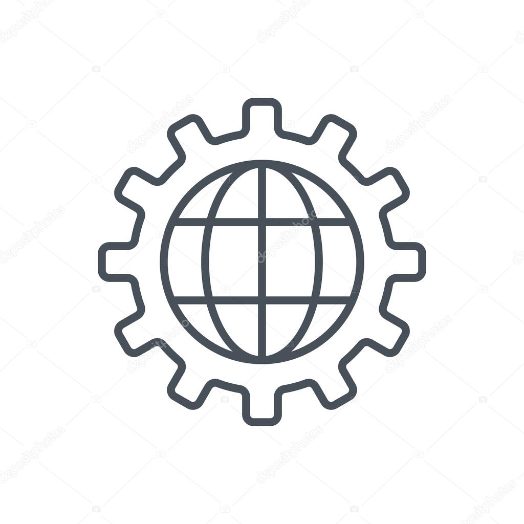 Website optimization icon suitable for info graphics, websites and print media and  interfaces. Line vector icon.