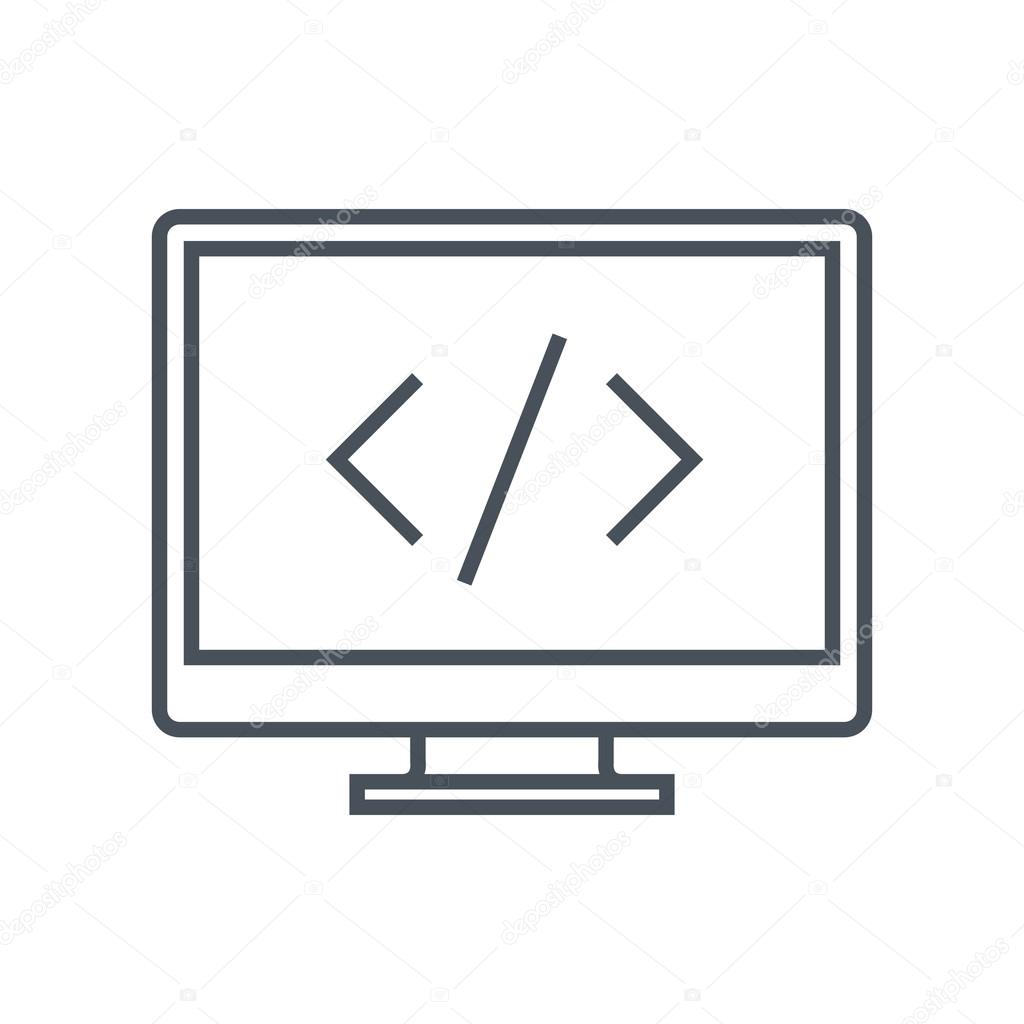 Coding theme icon