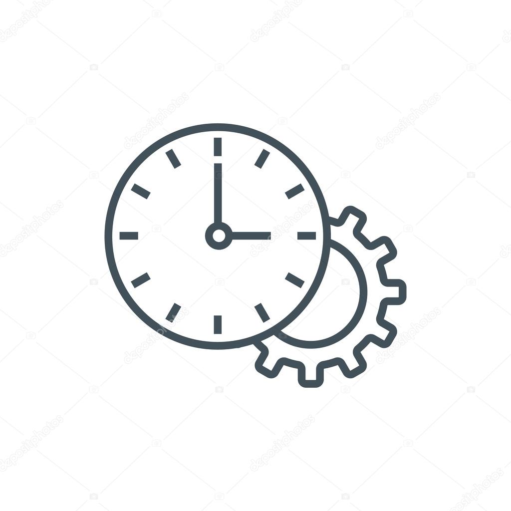 Working hours theme icon