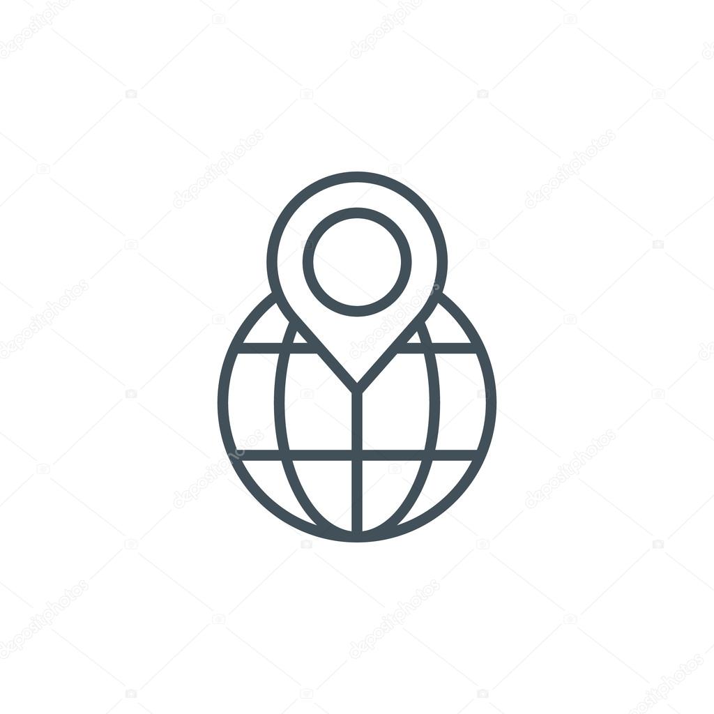 Geo location icon