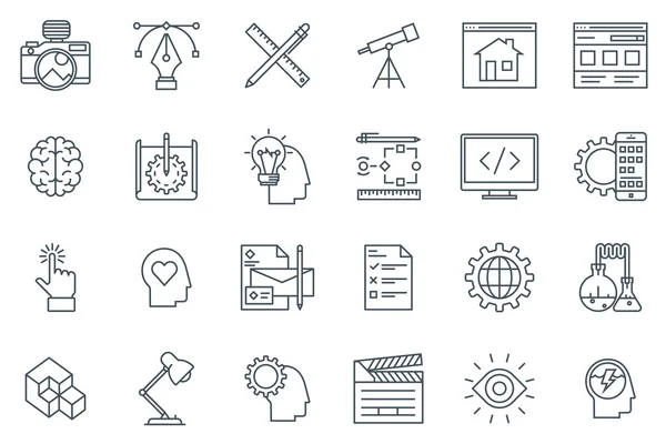 Design and  development icon set