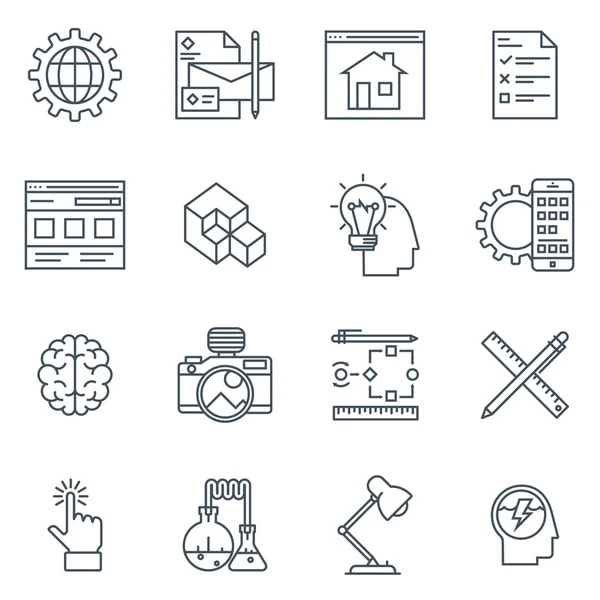 Design and  development icon set