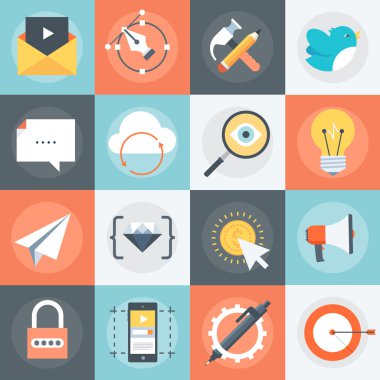 Gelişmiş Web Icon Set