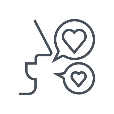 Sevgililer günü, aşk talk simgesinin