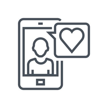 Akıllı telefon, erkek simgesi