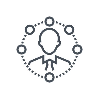 Self organisation icon