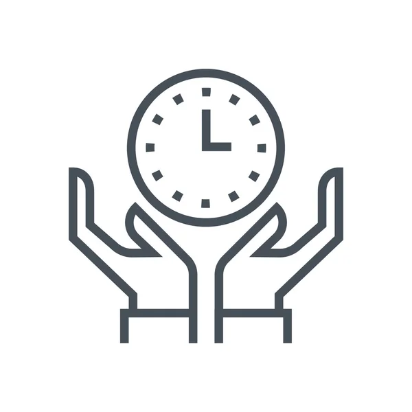 Responsibility, deadline icon — Wektor stockowy