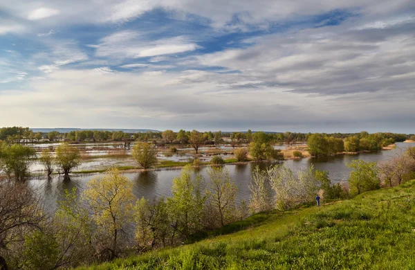 Весна і Волзі — стокове фото