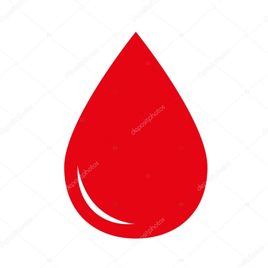 Blood drop icon.