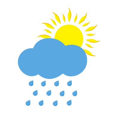 Sunny ve yağmurlu bir gün