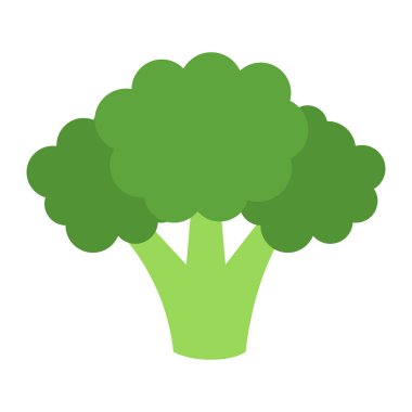 Düz simgesi brokoli