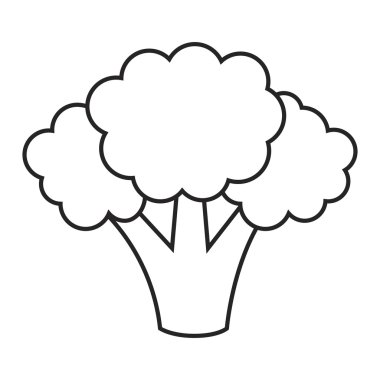 Satırı simgesi brokoli