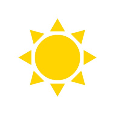 Düz simgesi güneş