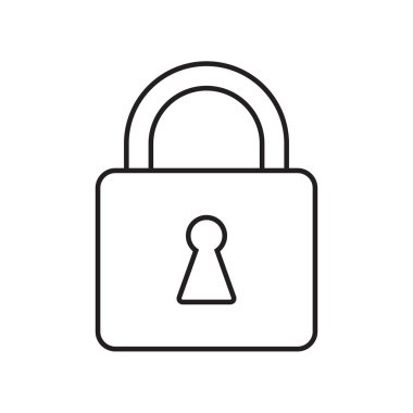 Satır bir simge kilit