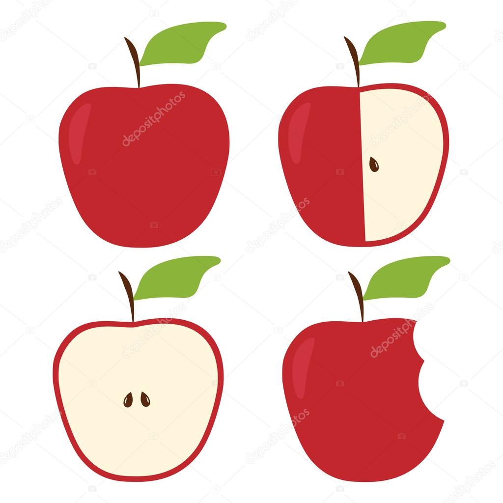 Icon four apples