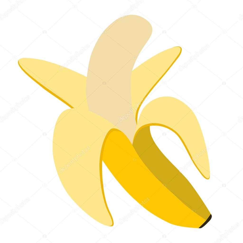 Flat icon banana