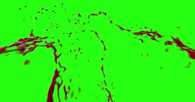 Kan patlama ile hareket bulanıklığı