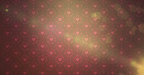 Valentines day background — Stock Video