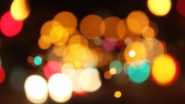 renkli soyut bokeh ışıklar