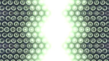 Işık yanıp sönen duvarına