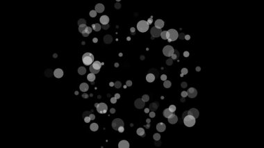 güzel hareketli bokeh parçacıklar
