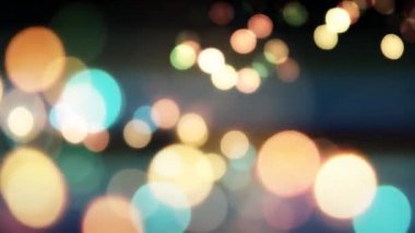 renkli soyut bokeh ışıklar