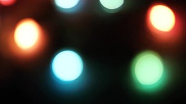 renkli soyut bokeh ışıklar